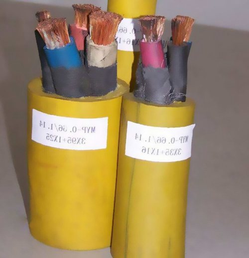 彎曲引發VV3*25+1銅芯電力電纜VV3*35+1動力電纜發熱